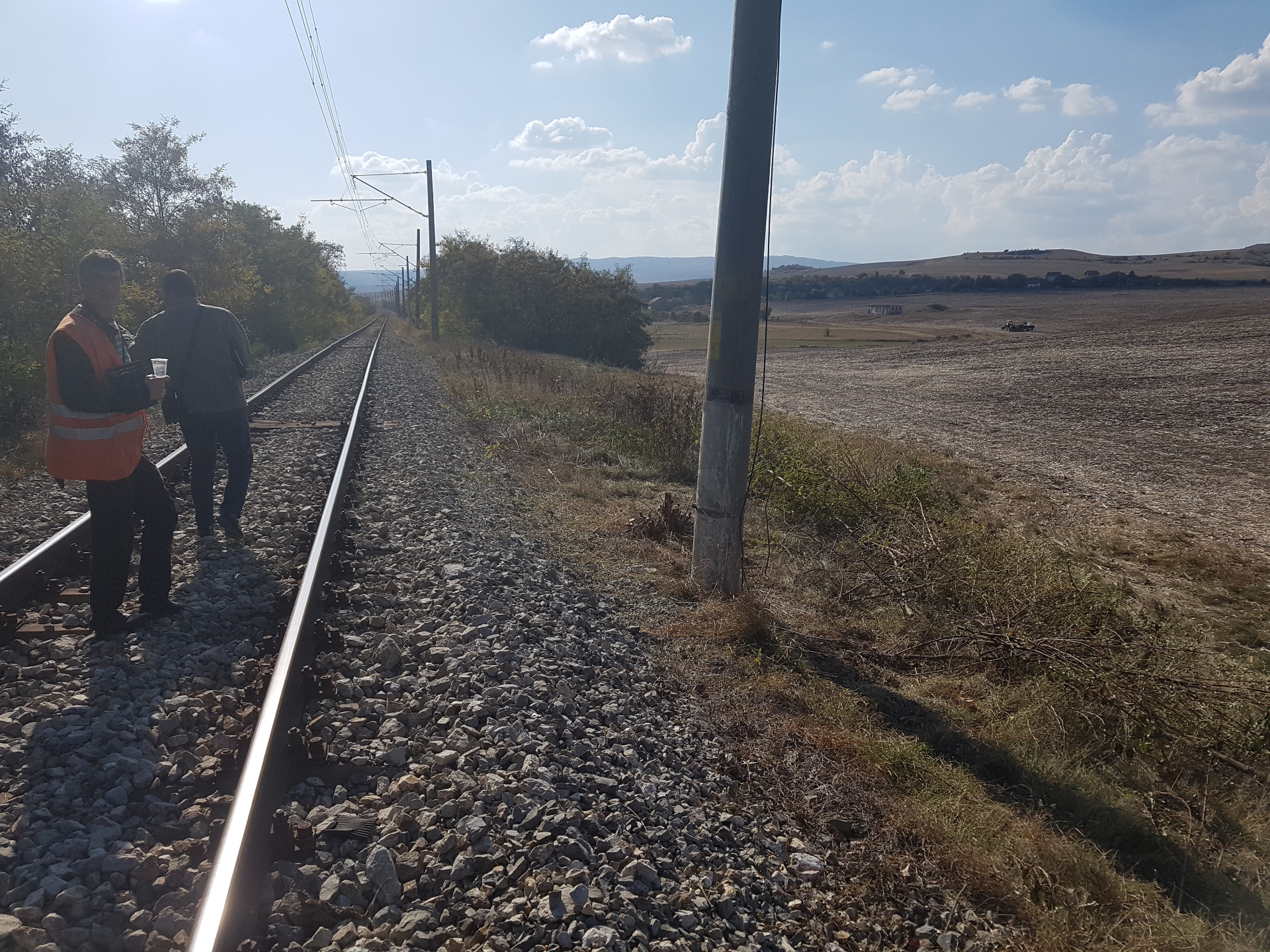 CW-03 before, bare railway embankment